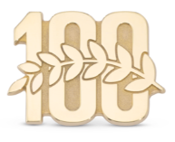 100 year pin