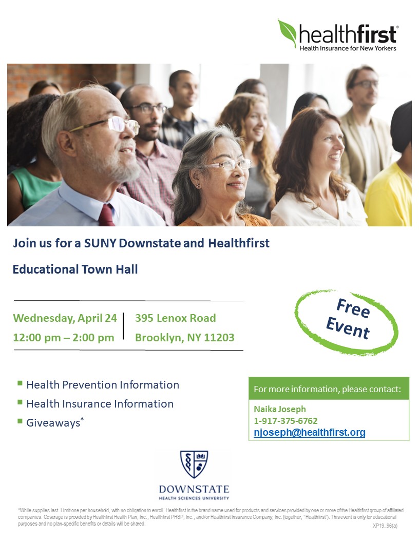Downstate Healthfirst Town Hall