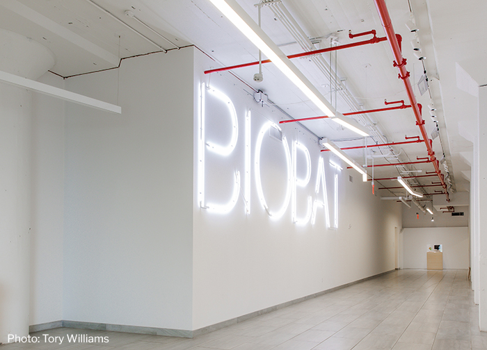 photo of BioBat lobby