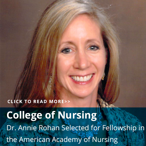 Dr. Annie Rohan Selected for Fellowship in the American Academy of Nursing