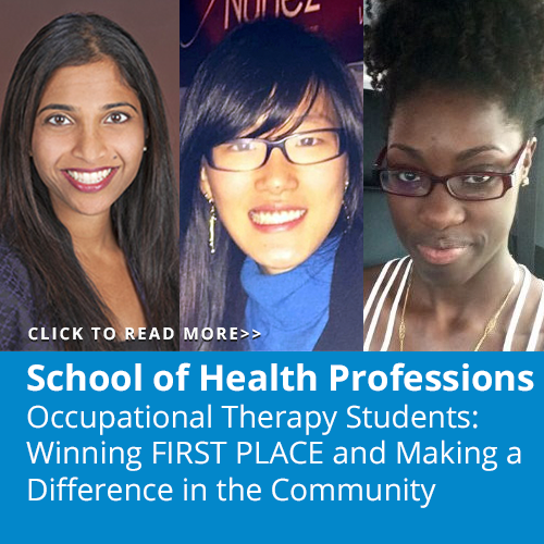Occupational Therapy Students: Winning FIRST PLACE and Making a Difference in the Community