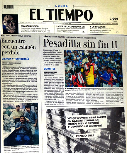 El Tiempo Cover