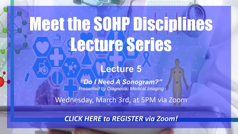 SOHP Meet The disciplines Lecture poster