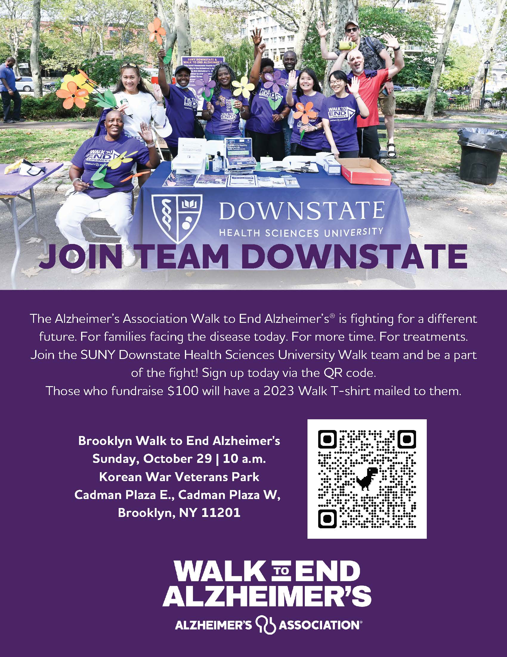 Walk to end Alzheimers Poster
