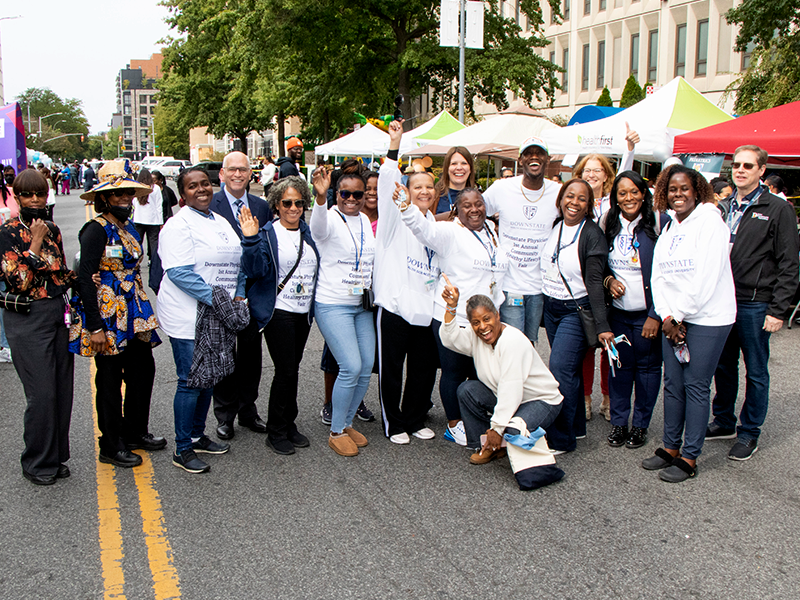 Community Health Fair Group Photo