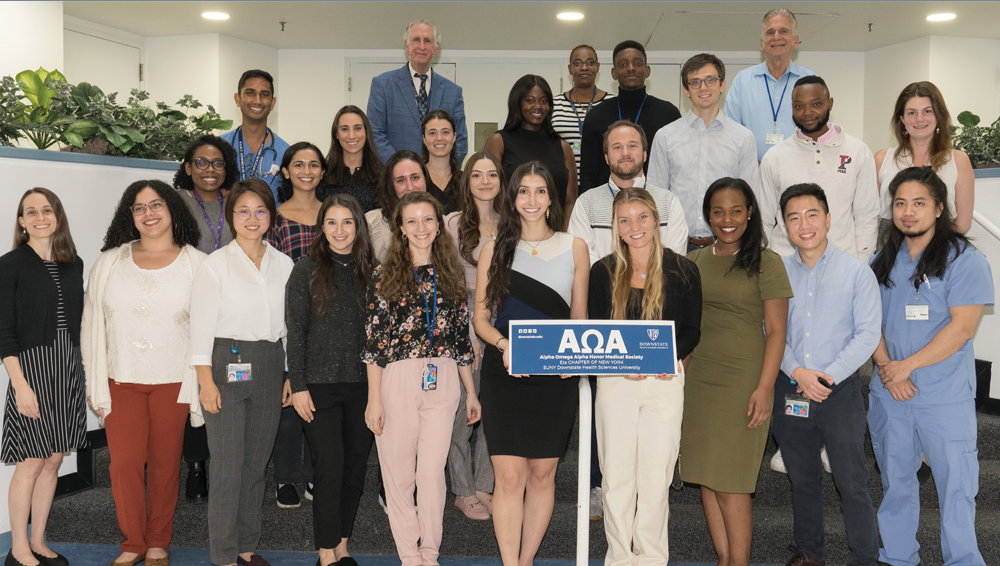 New Alpha Omega Alpha Medical Society Members