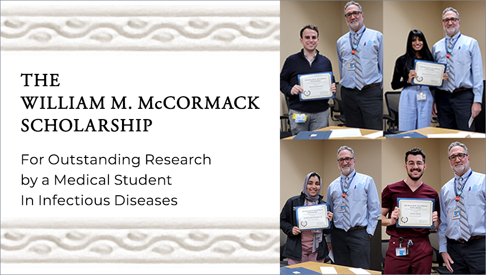 Students Receive Coveted William McCormack Scholarships