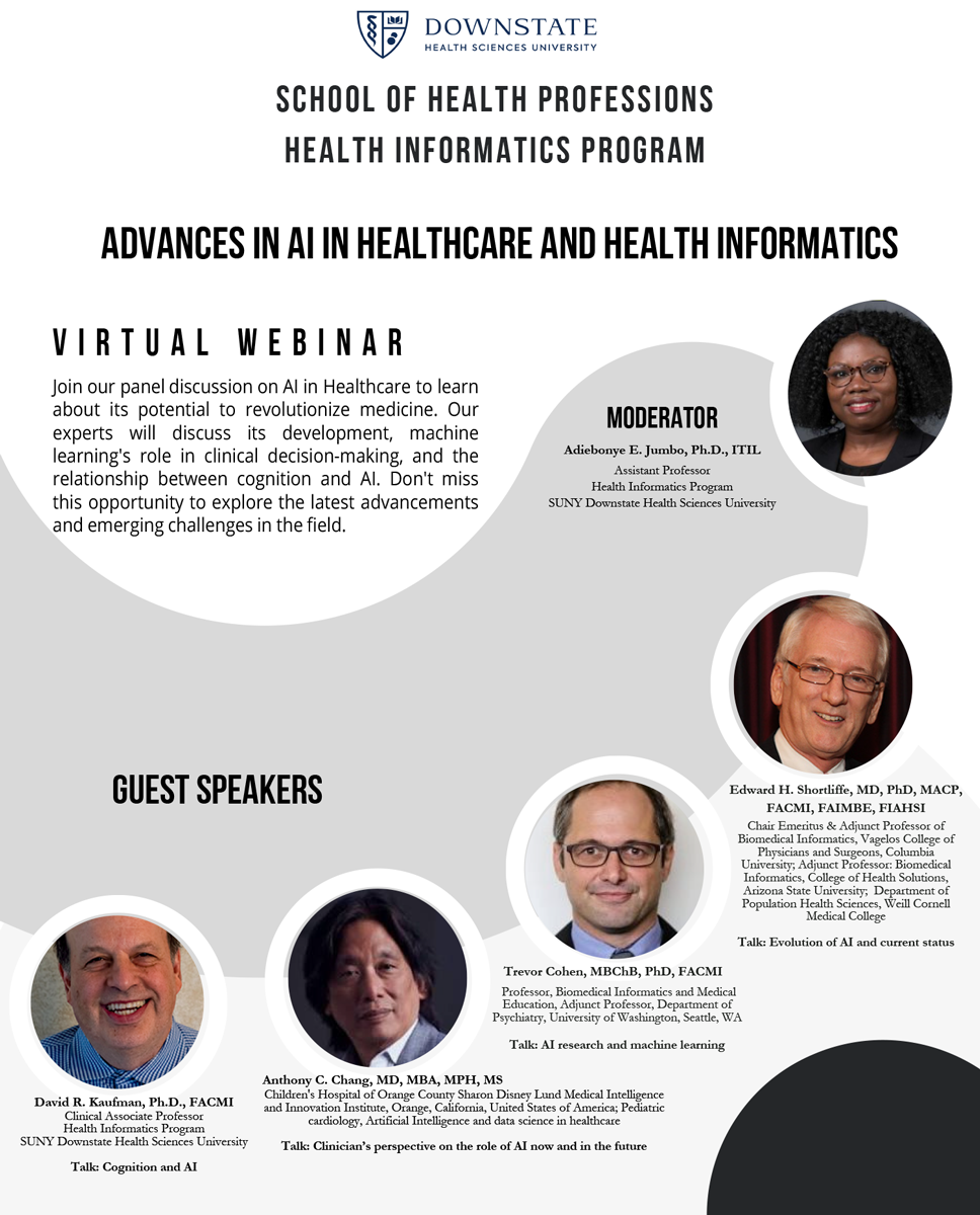 AI in Healthcare Discussion poster