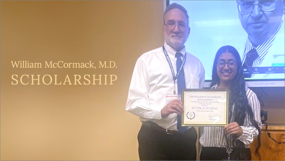 Honoring the Legacy of Dr. William McCormack