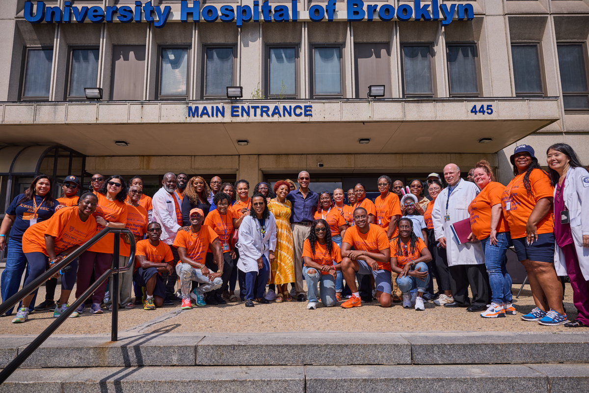 Health Fair Group Photo