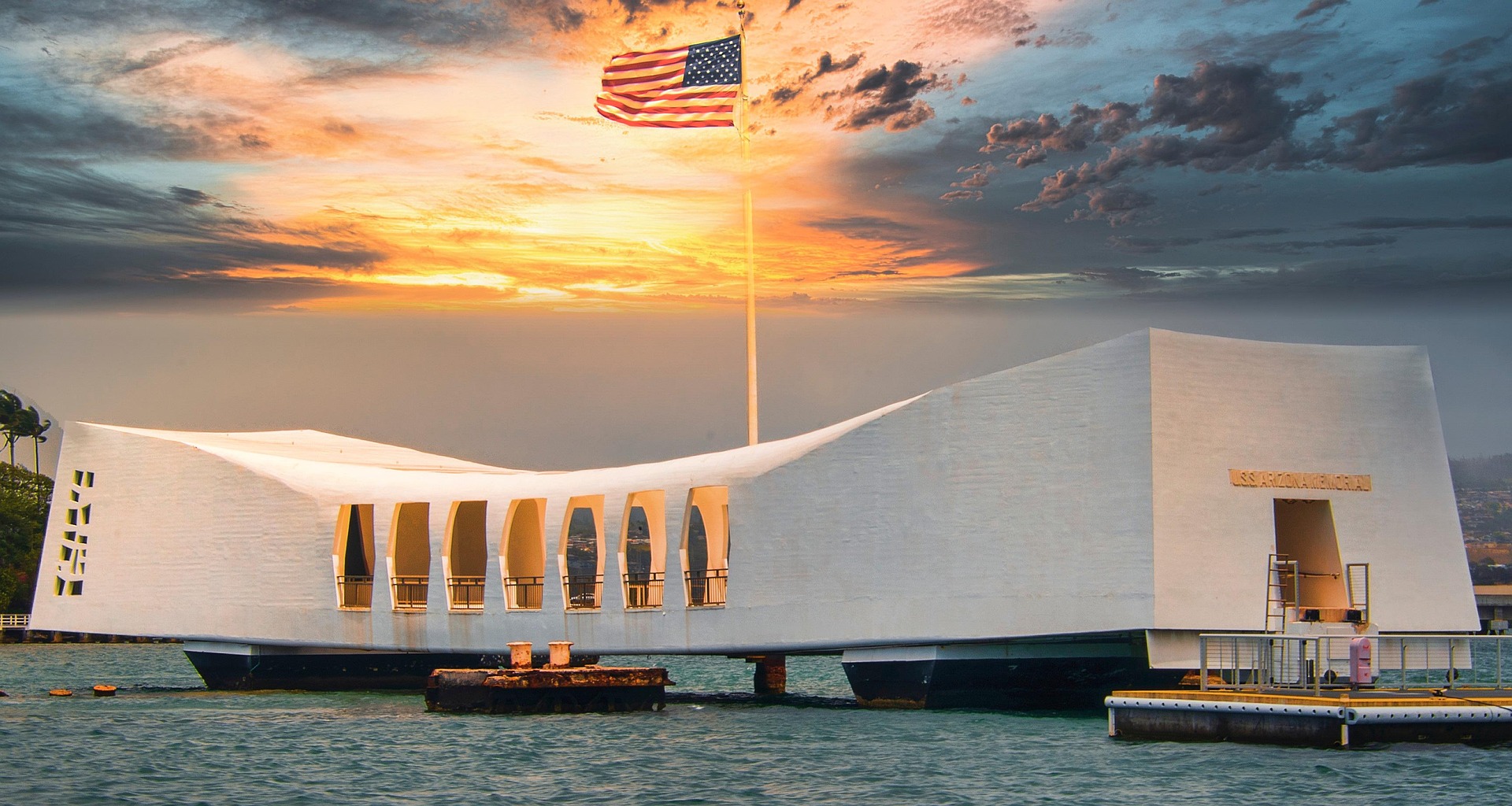 photo of USS Arizona Memorial