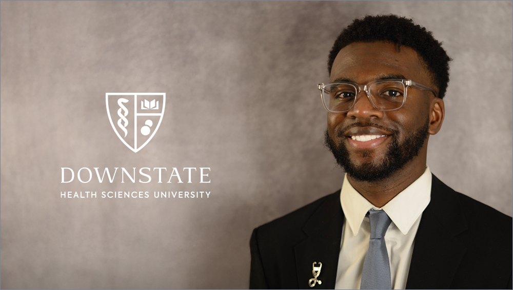 Downstate Student Tobi Somorin Receives U.S. Public Health Service Excellence in Public Health Award