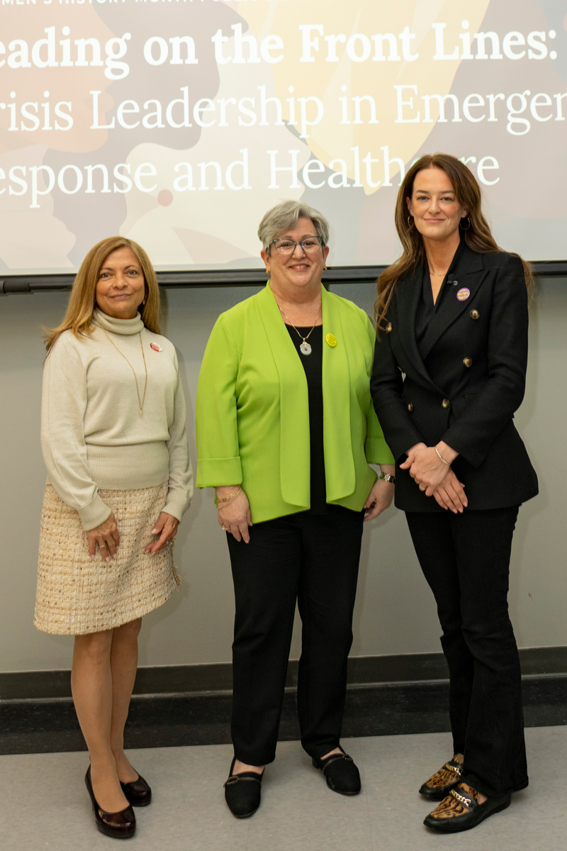 photo of Lori Escallier, Heidi Aronin, and Laura Kavanagh