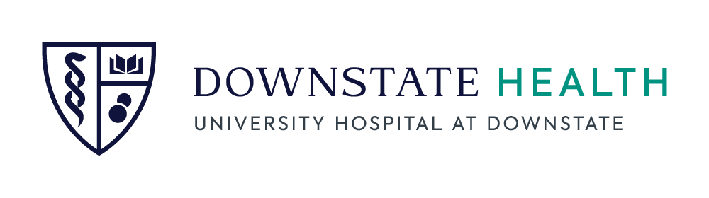 Downstate Health - University Hospital at Downstate Logo Lockup