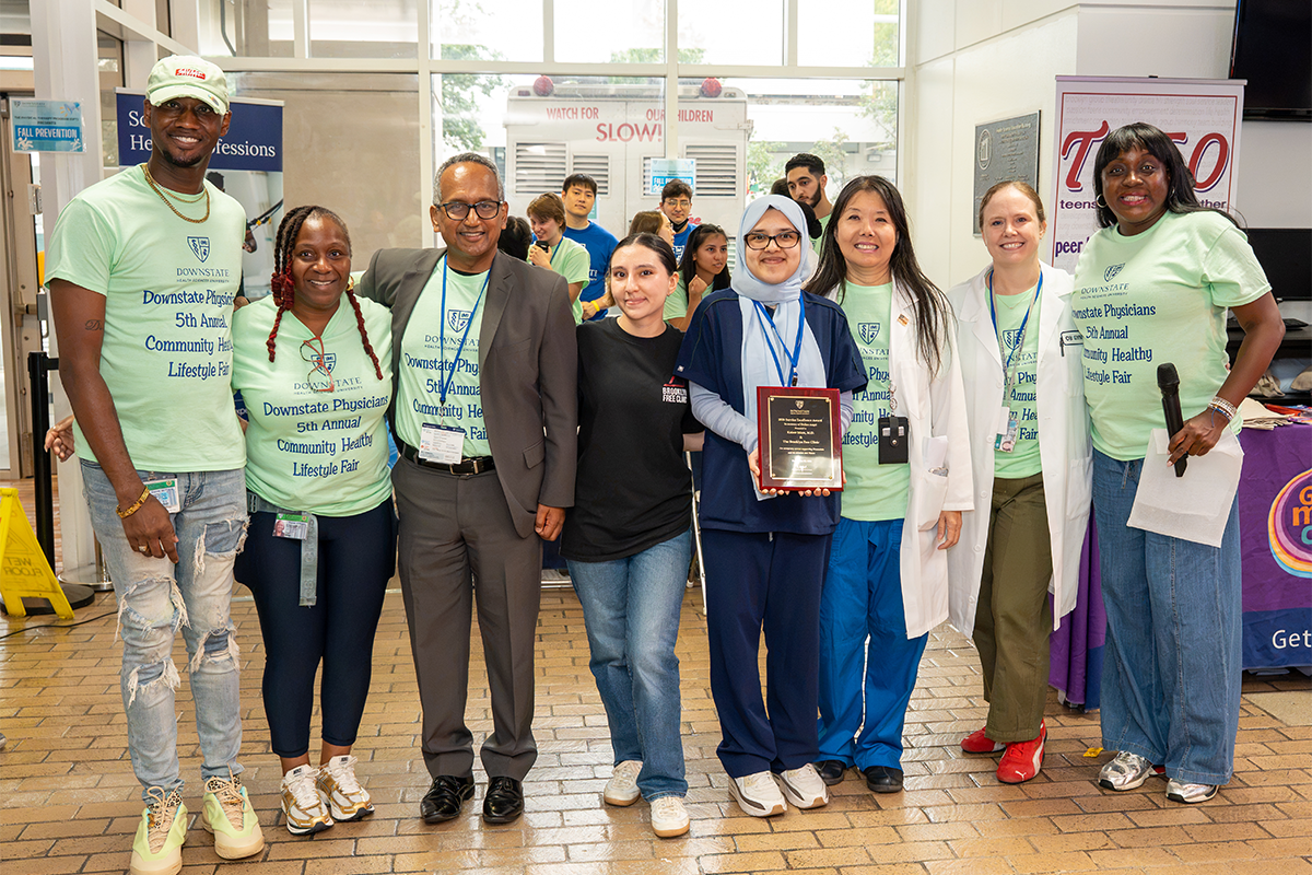 group photo of several people from the event