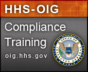 OIG Provider Compliance Training at oig.hhs.gov