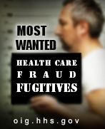 OIG's Most Wanted Fugitives at oig.hhs.gov