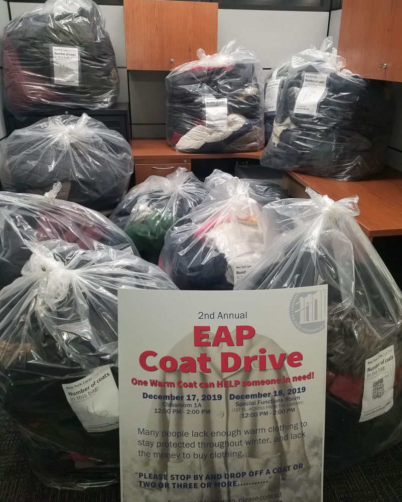 photo of bags of coats