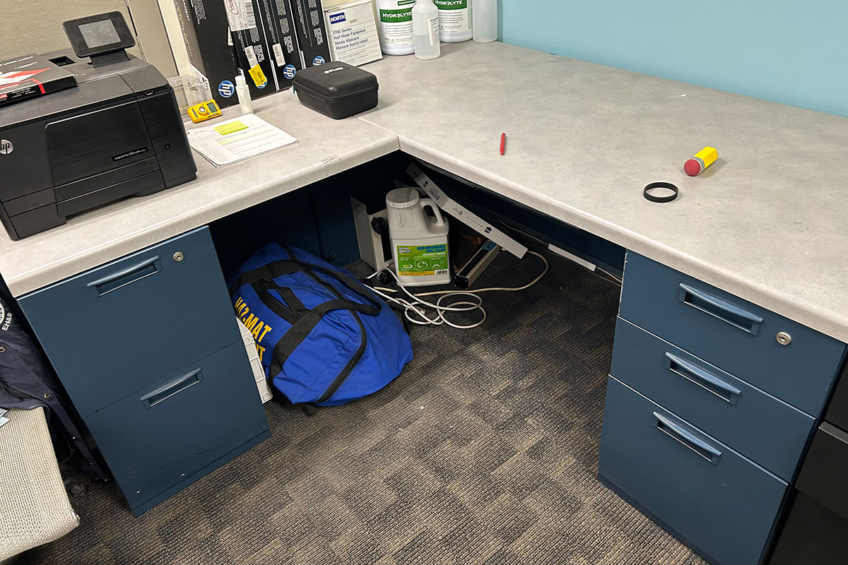 Metal Desk