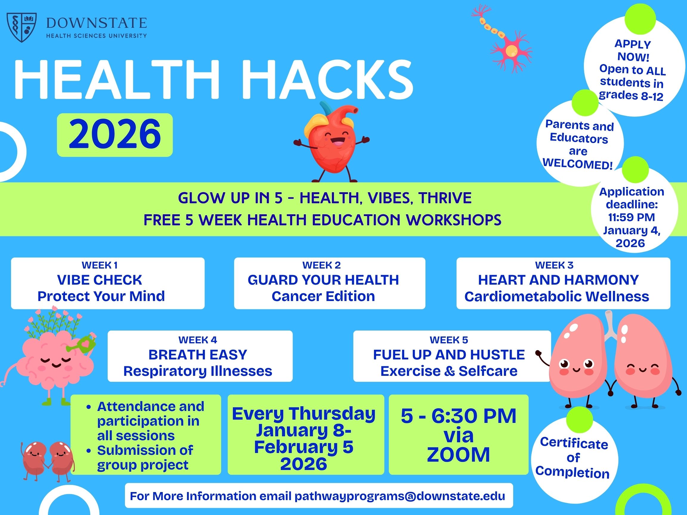 SUNY Downstate Health Hacks 2025