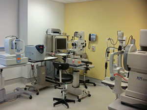 photo of exam room