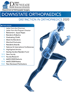 Orthopaedic Surgery | Fellowships & Residency | SUNY Downstate