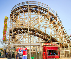 The Cyclone at Coney Island