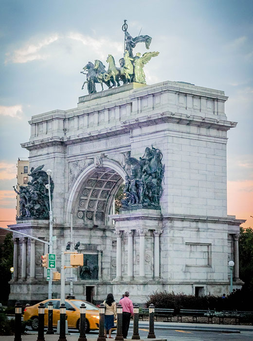 Grand Army Plaza in Brooklyn