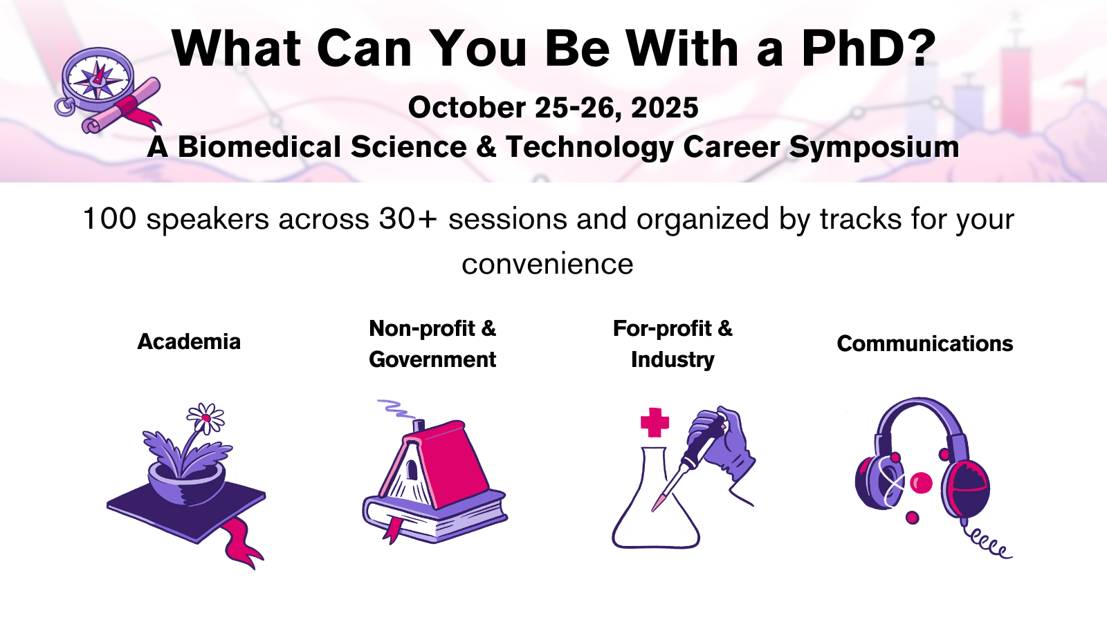 What Can You Be With a PhD? 2025 Banner image