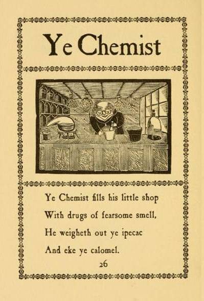 chemist-woodblock-print