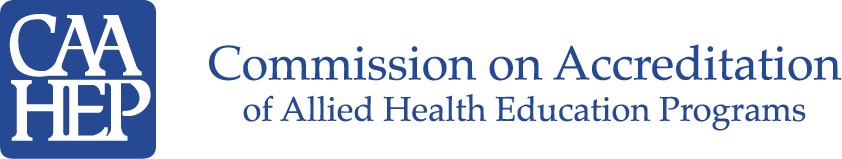Caahep logo