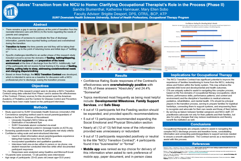 NICU Transition Poster