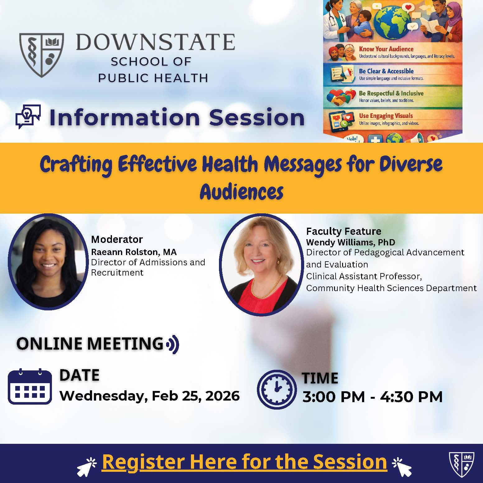 Wendy Williams Info Session