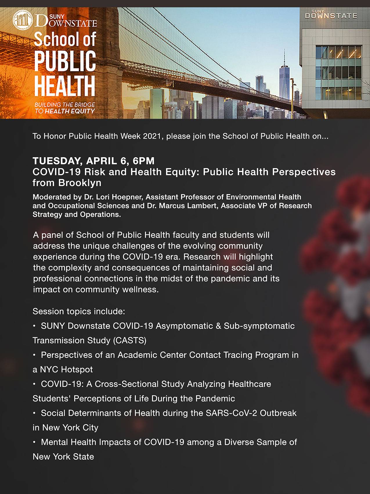 Public Health Week April 6 Flyer