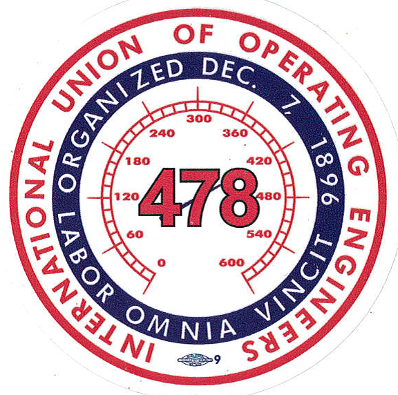 International Union of Operating Engineers Local 478 Logo