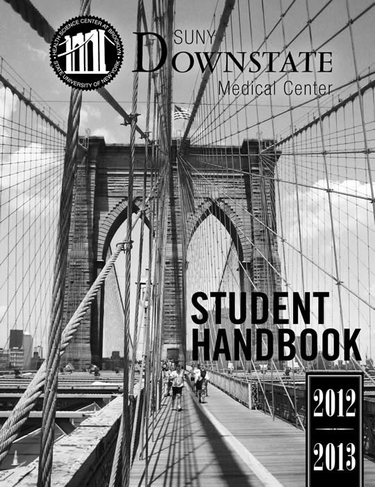 2012-13 Student Handbook Cover
