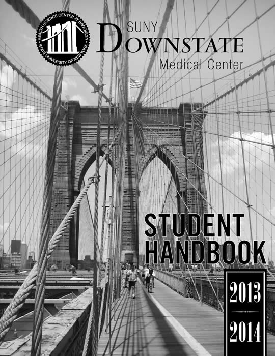 2013-14 Student Handbook Cover