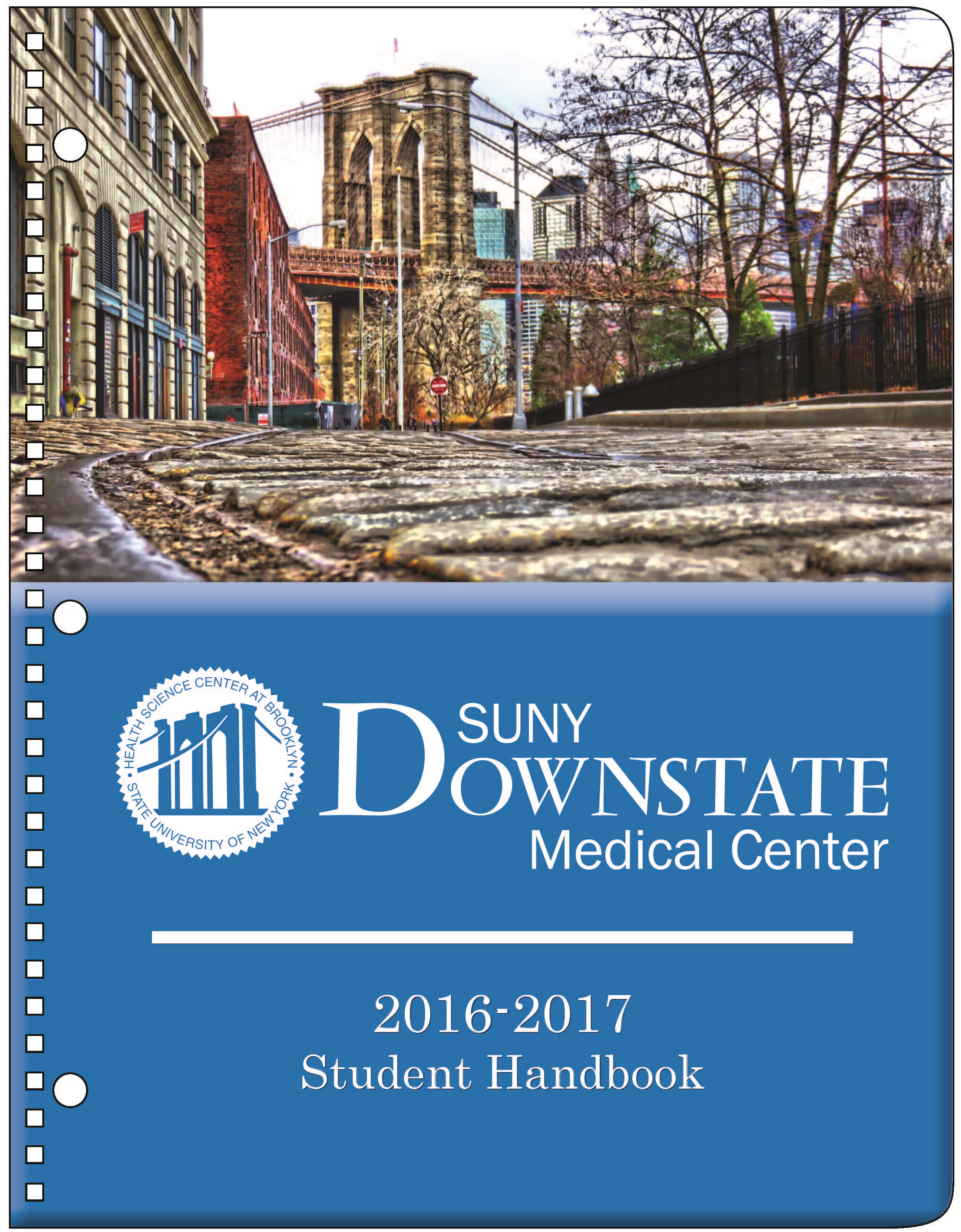 2016-17 Student Handbook Cover