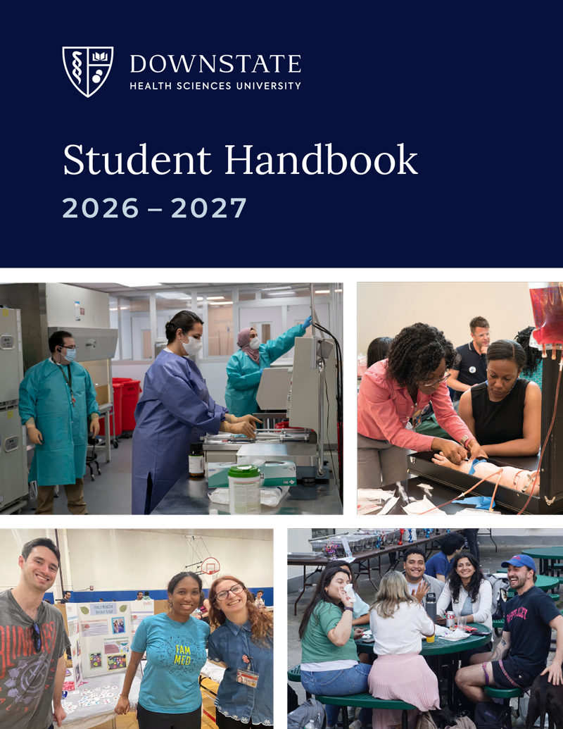 cover of handbood showing happy smiling students