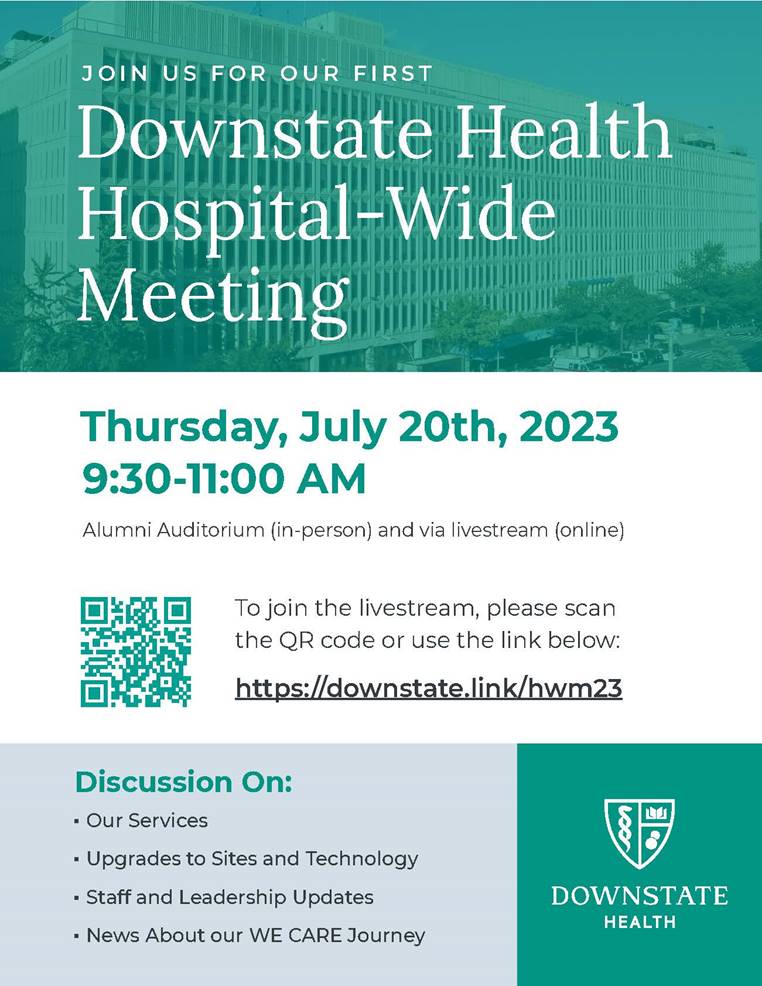 Downstate Health Meeting