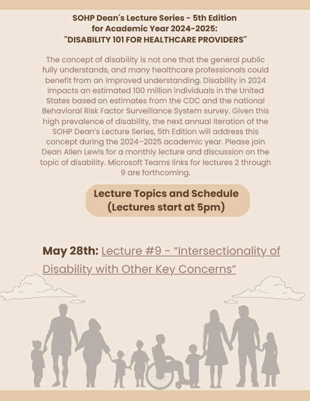 Dean's Lecture Series 