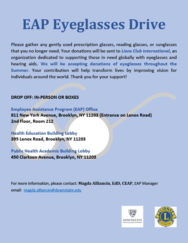 EAP Glasses Drive