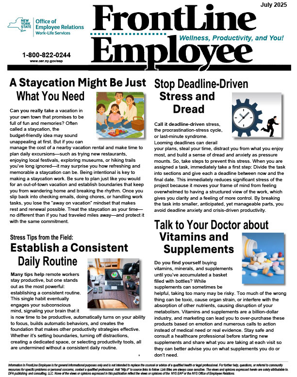 Frontline Employee Newsletter