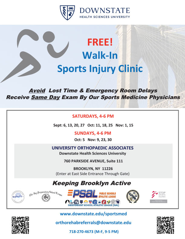 Walk In Sports Injury Clinic