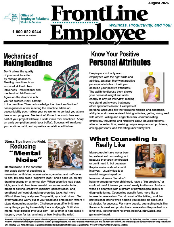 Frontline Newsletter