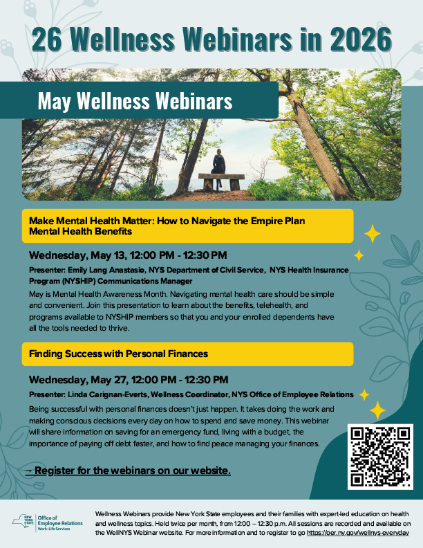 WellNYS Everyday Webinars