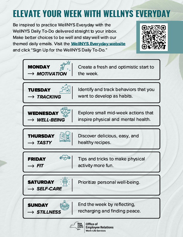 Elevate your week with WellNYS Everyday