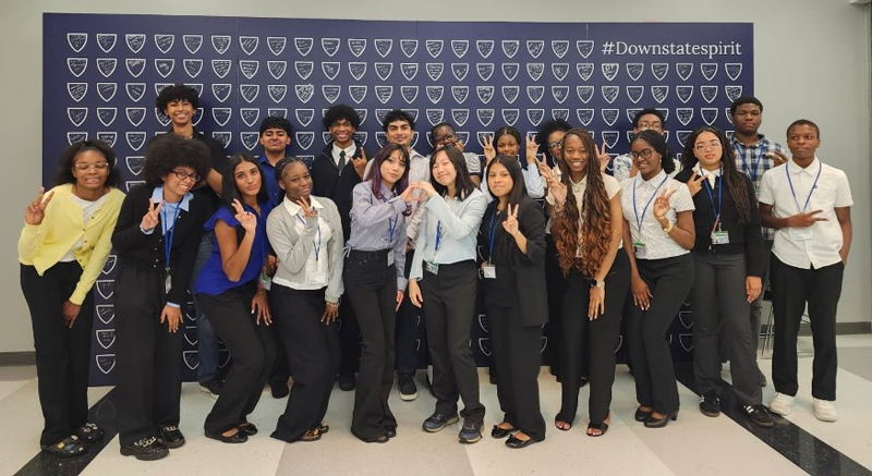 group photo of young students