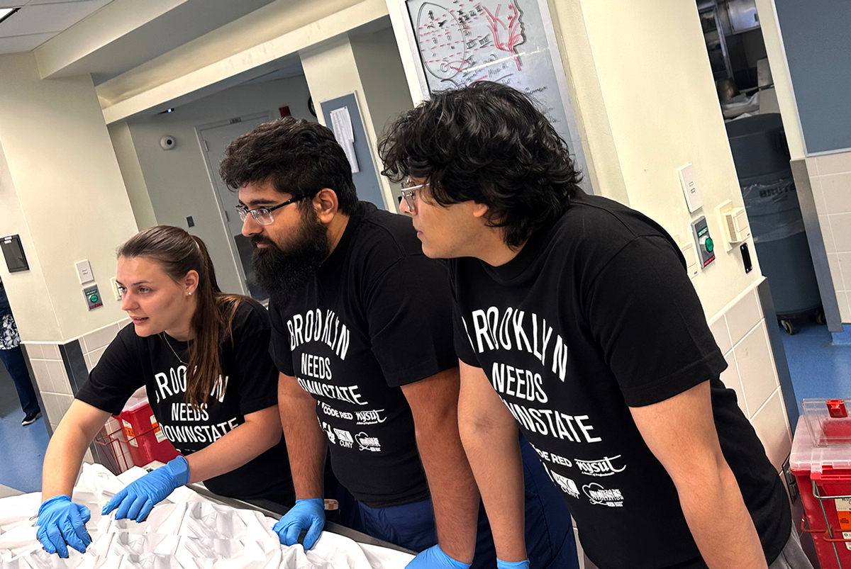 Abdulla Bhalli with other students