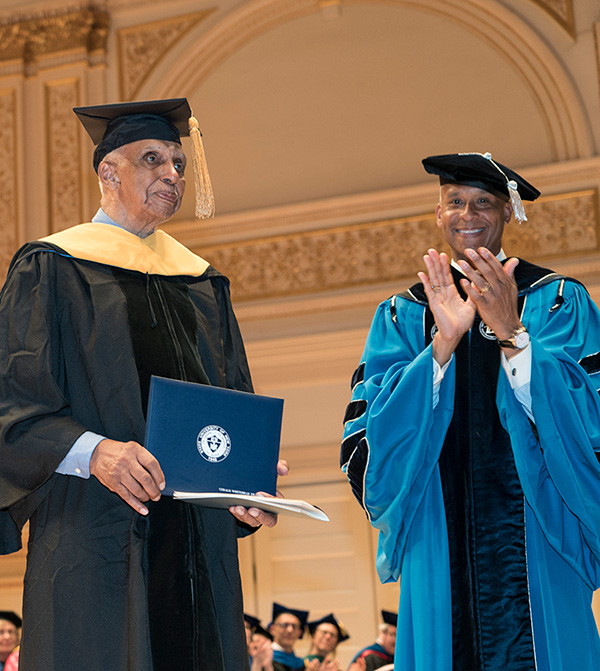 Dr. Gerald Deas Receives Honorary Doctor of Science